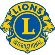 Lions International Logo, 2 color, gold and blue